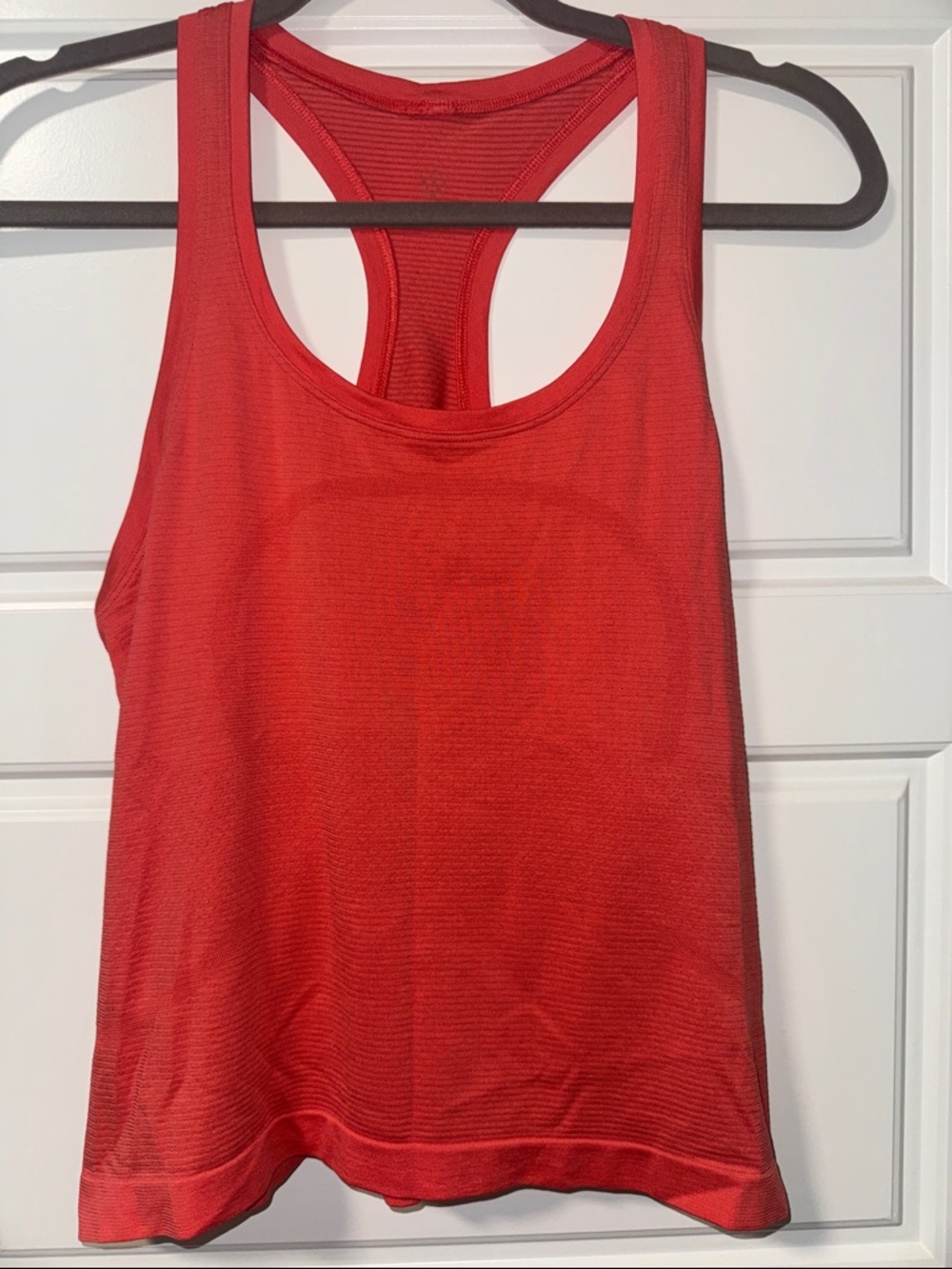 lululemon athletica coral Swiftly Tech Race LengthTank
